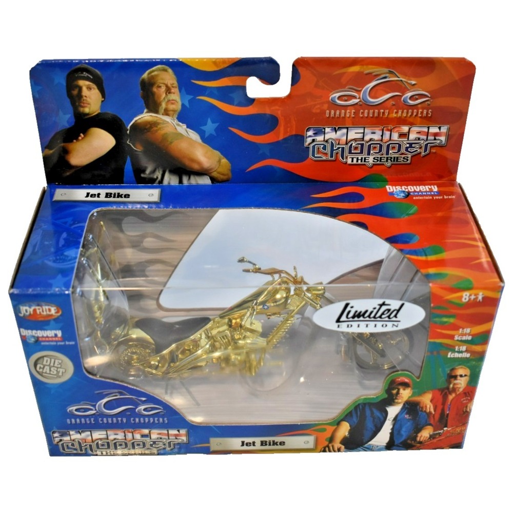 ERTL Joyride 2005 Jet Bike OCC Orange County Choppers American Chopper 1:18
